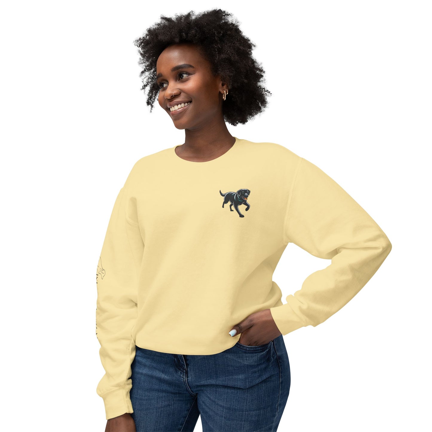 Island Labrador - Sleeve Logo Sweatshirt