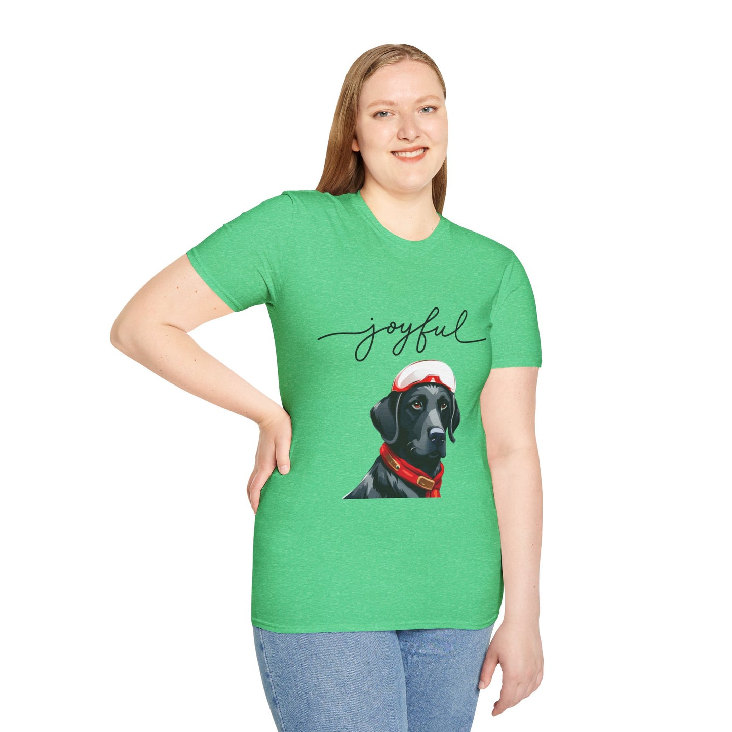 Black Labrador Christmas joyful, Christmas dog, joyful Christmas