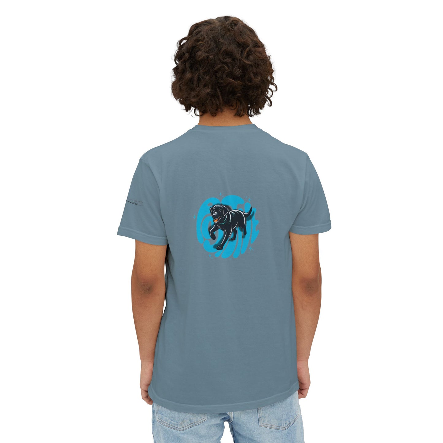 Positive, Island Labradors, pocket T-Shirt