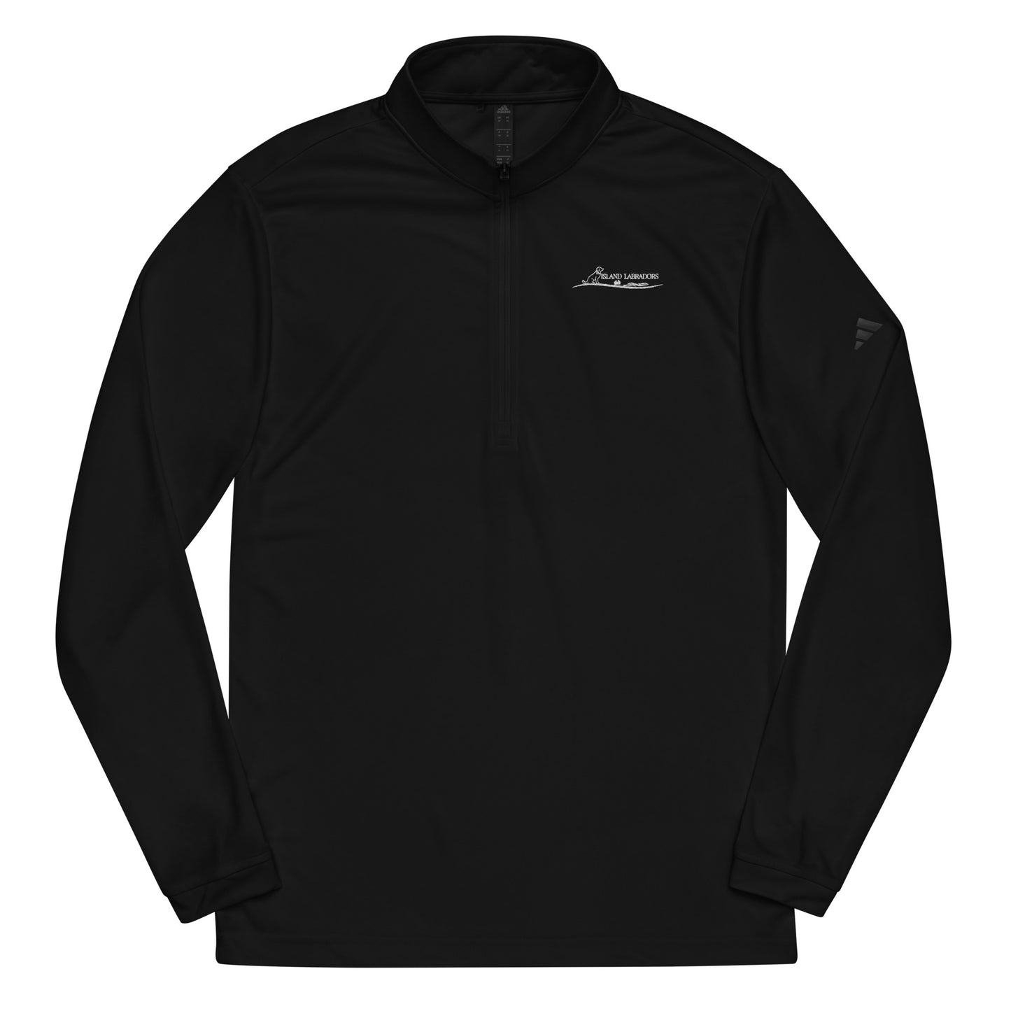 Island Labradors logo Quarter zip pullover