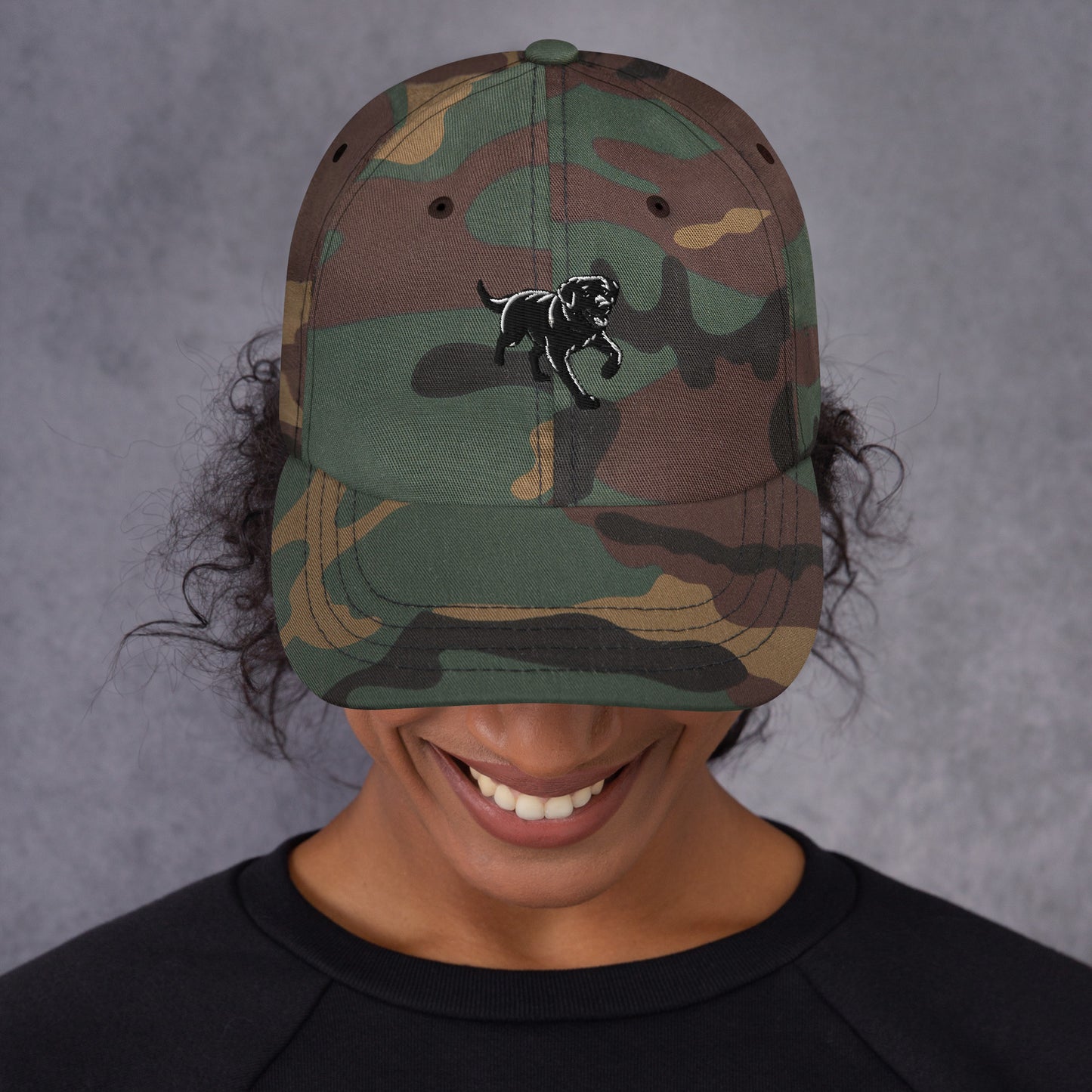 Jetty Black Lab Dad hat