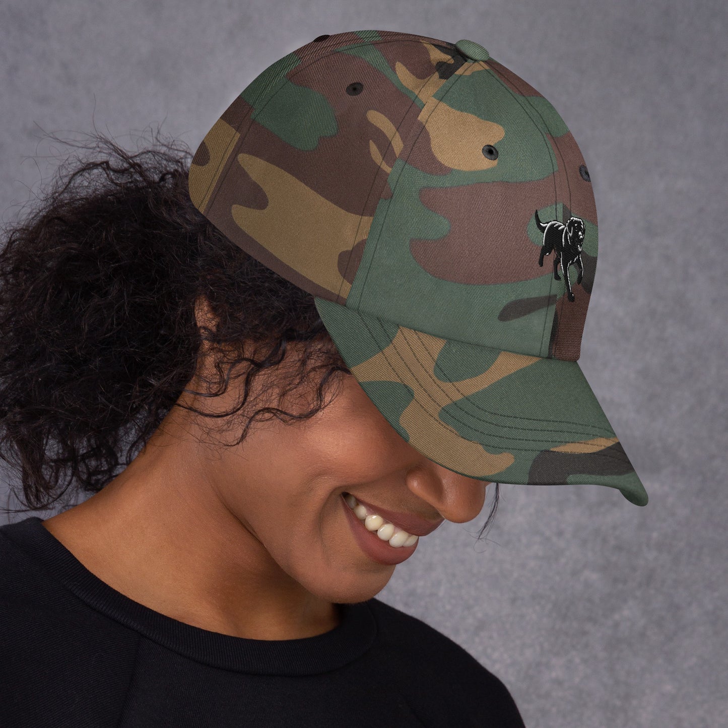 Jetty Black Lab Dad hat