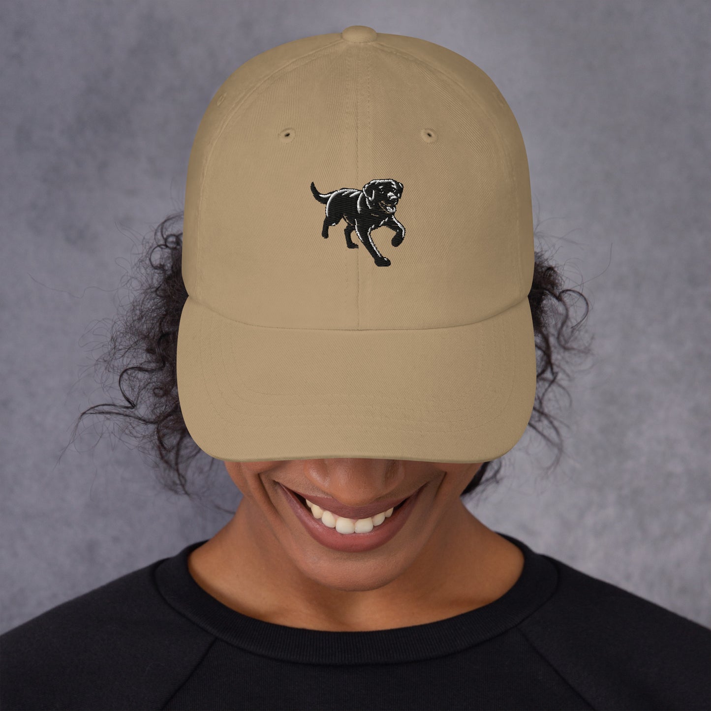 Jetty Black Lab Dad hat