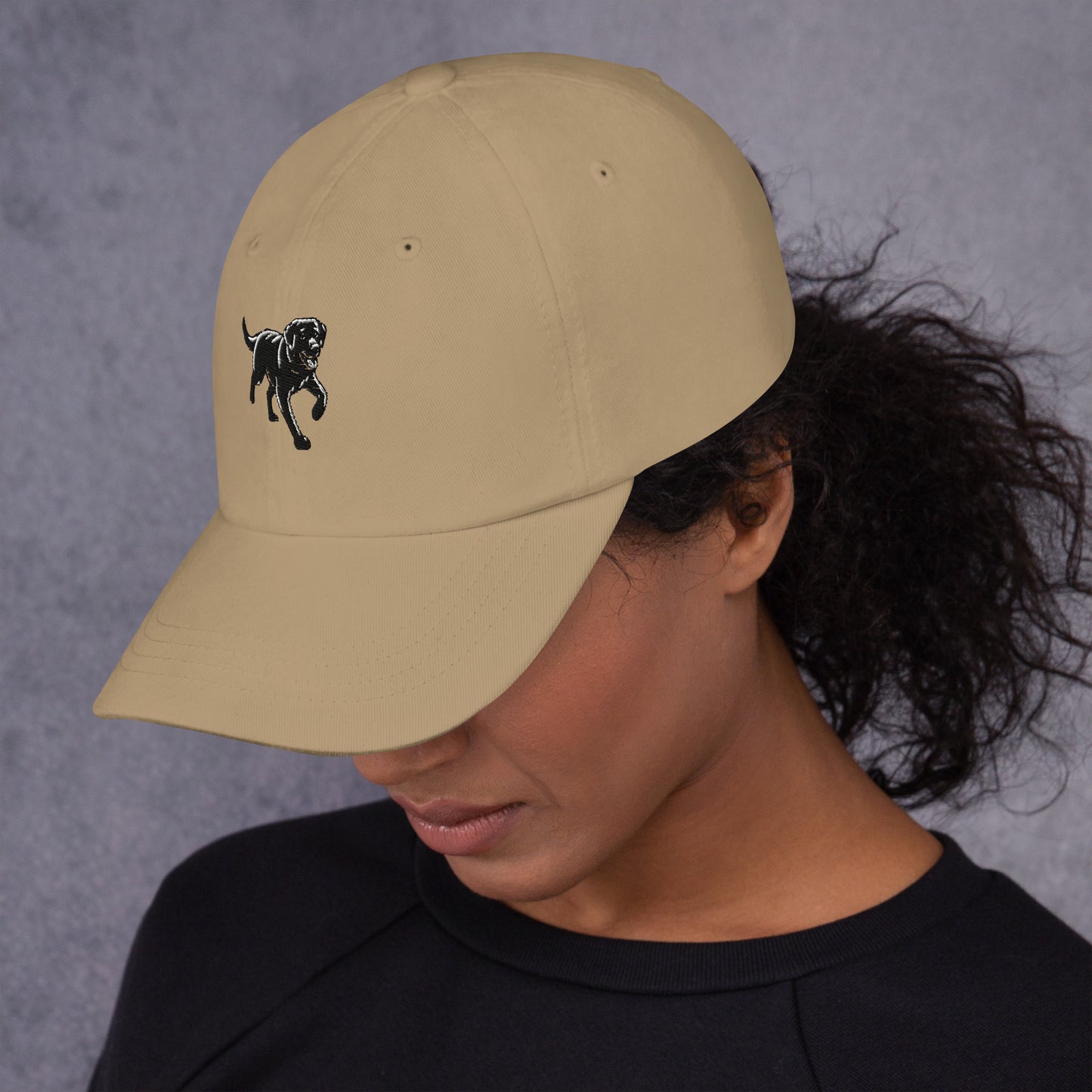 Jetty Black Lab Dad hat