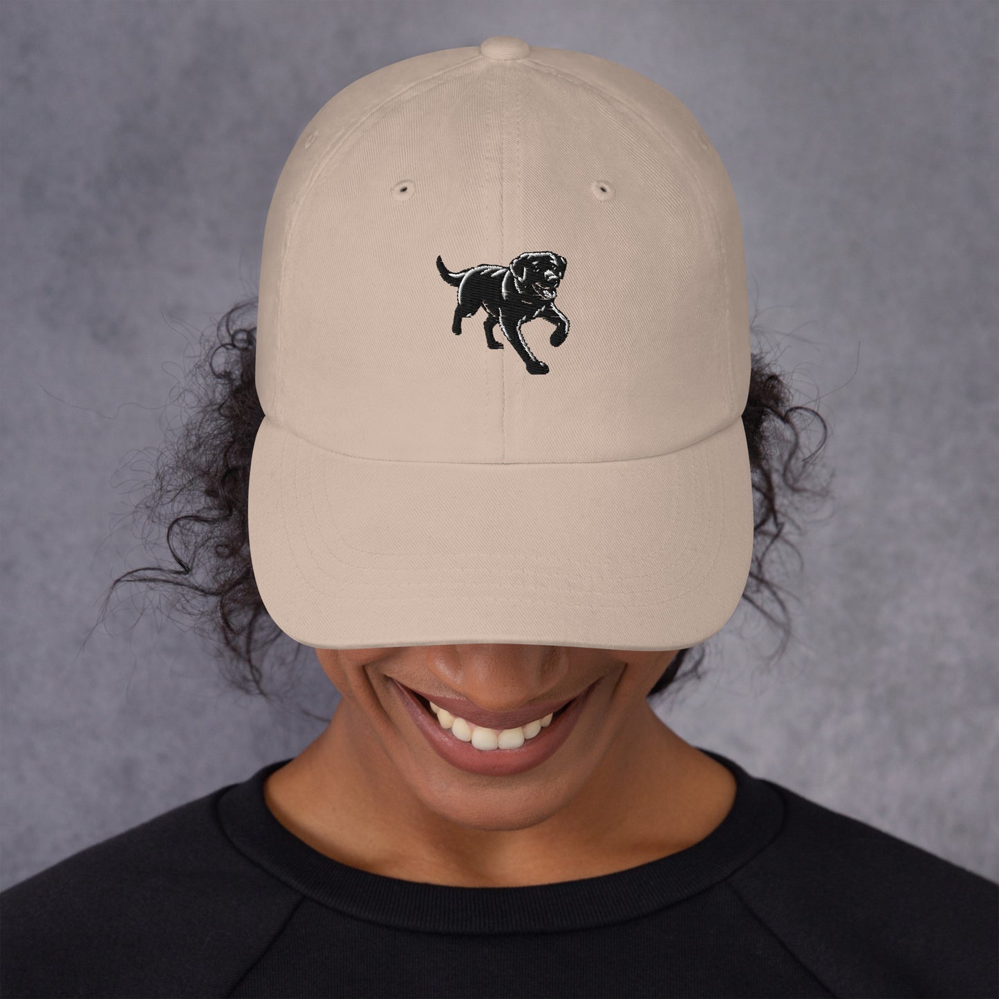 Jetty Black Lab Dad hat