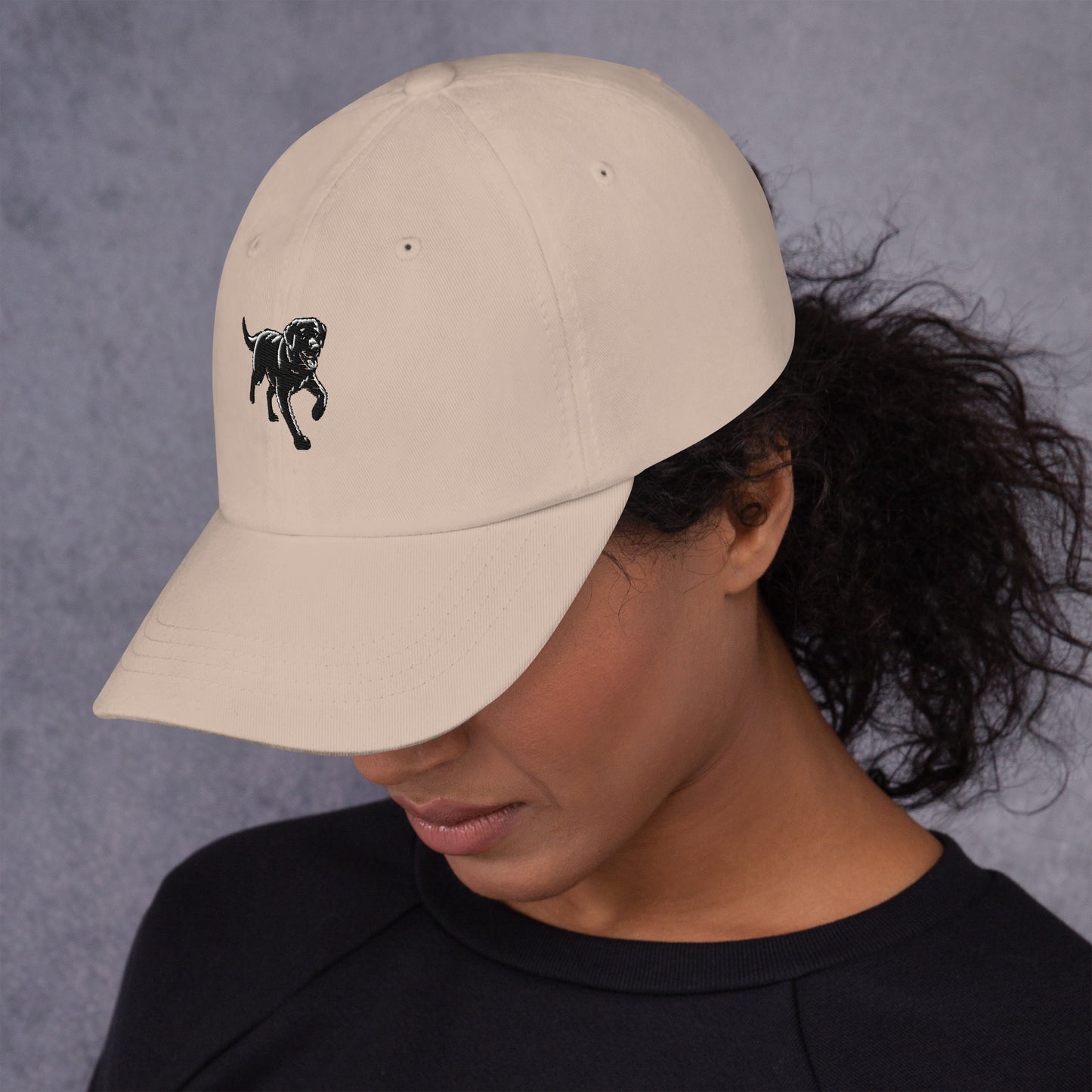 Jetty Black Lab Dad hat
