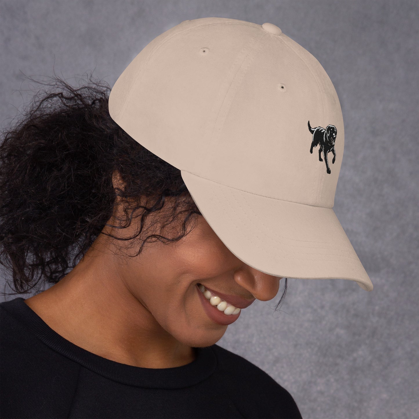 Jetty Black Lab Dad hat