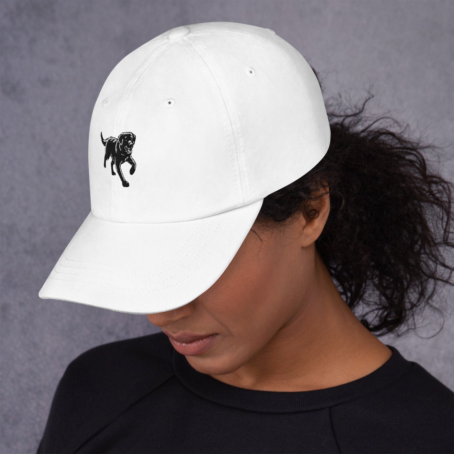 Jetty Black Lab Dad hat