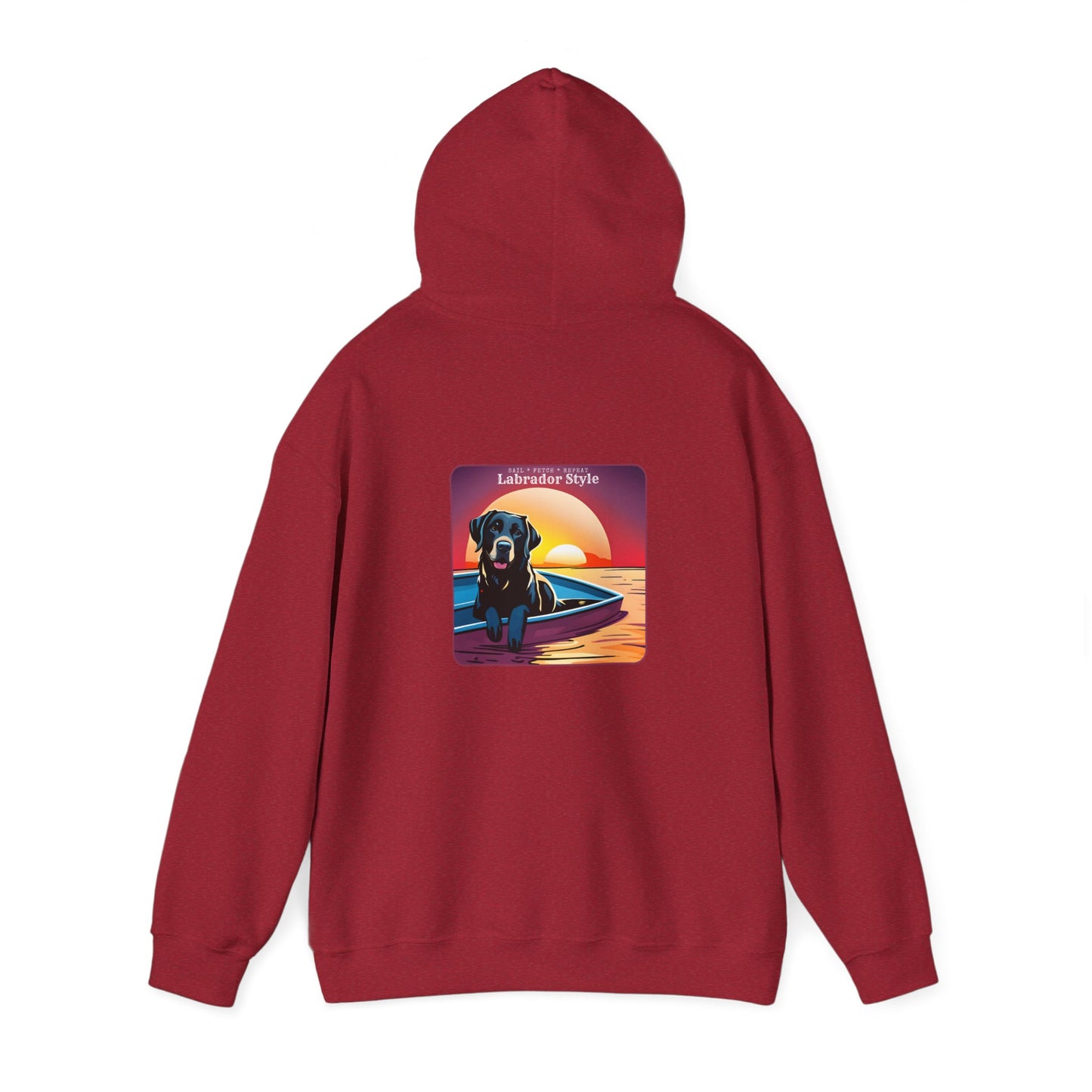 Sail Fetch Repeat, Unisex Heavy Blend™ Hooded Sweatshirt