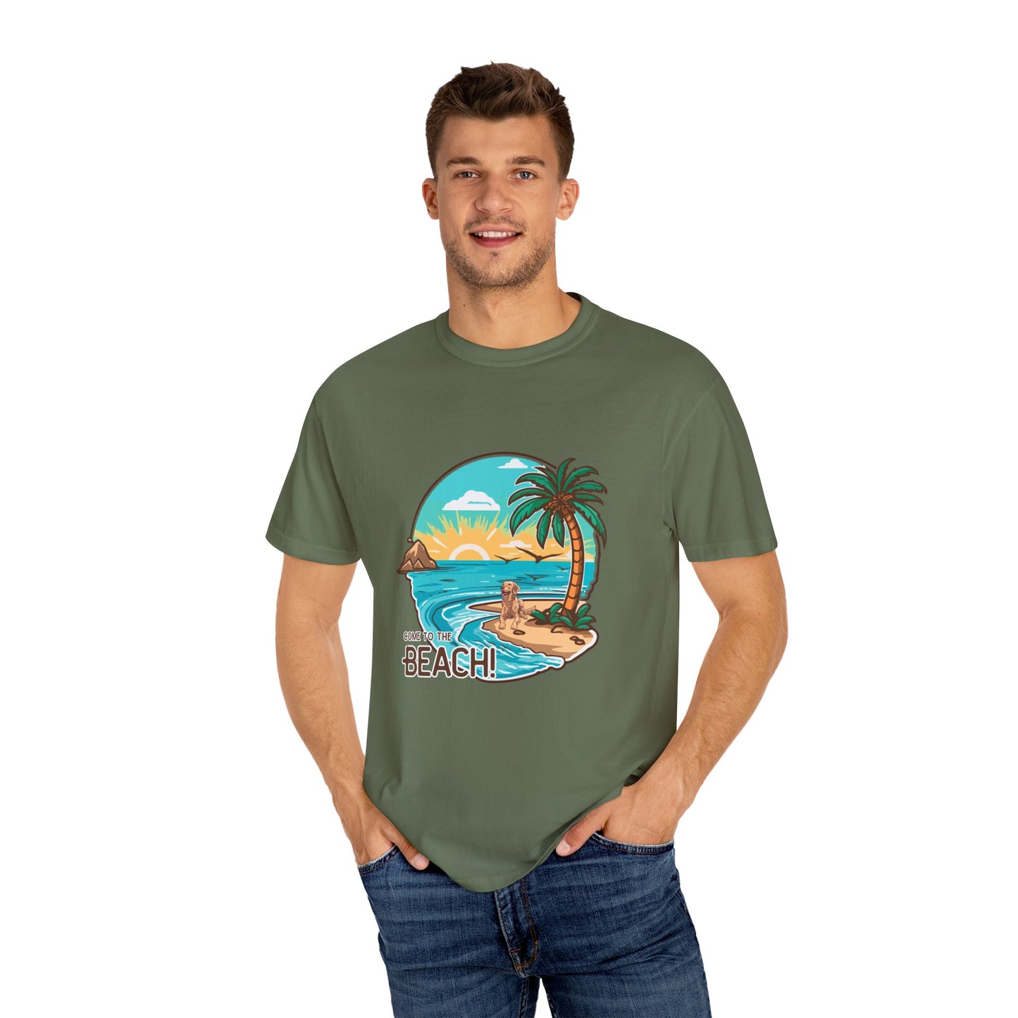 Golden, Come to the beach