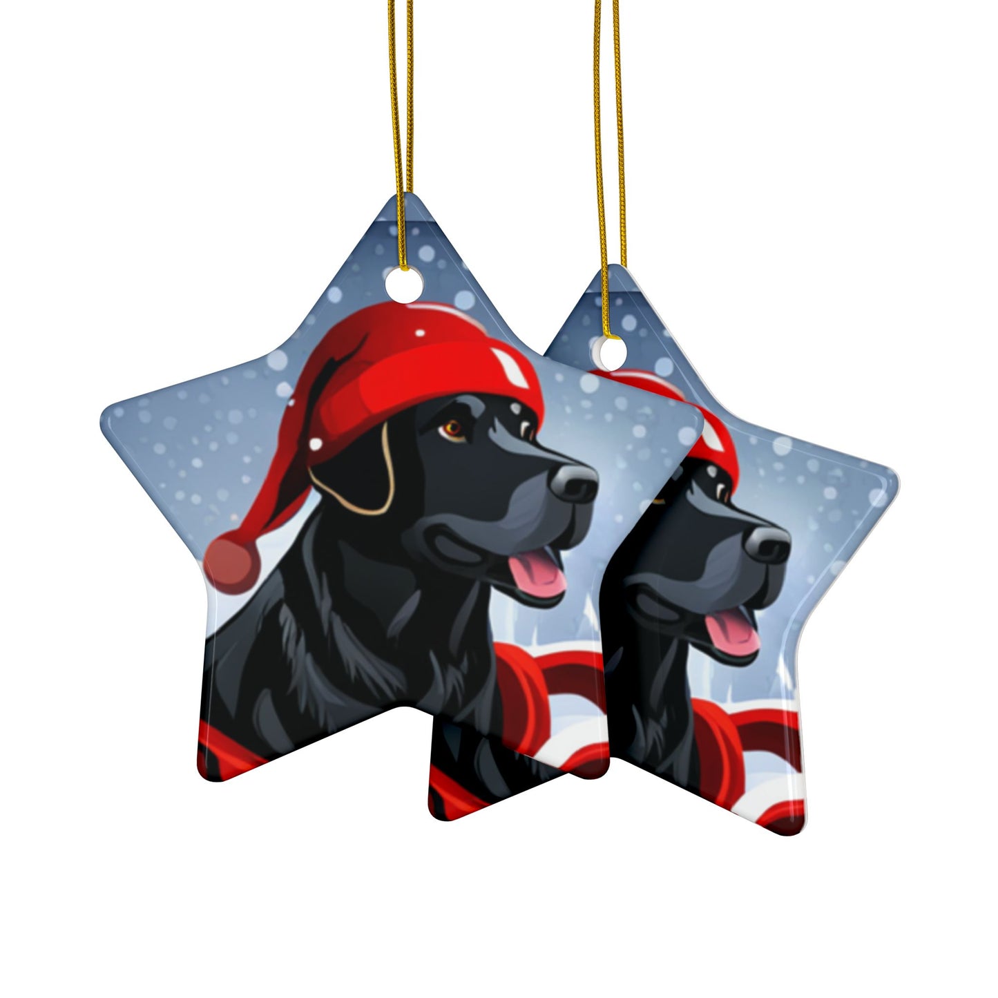 Black Labrador Christmas joyful, Christmas dog,  joyful Christmas
