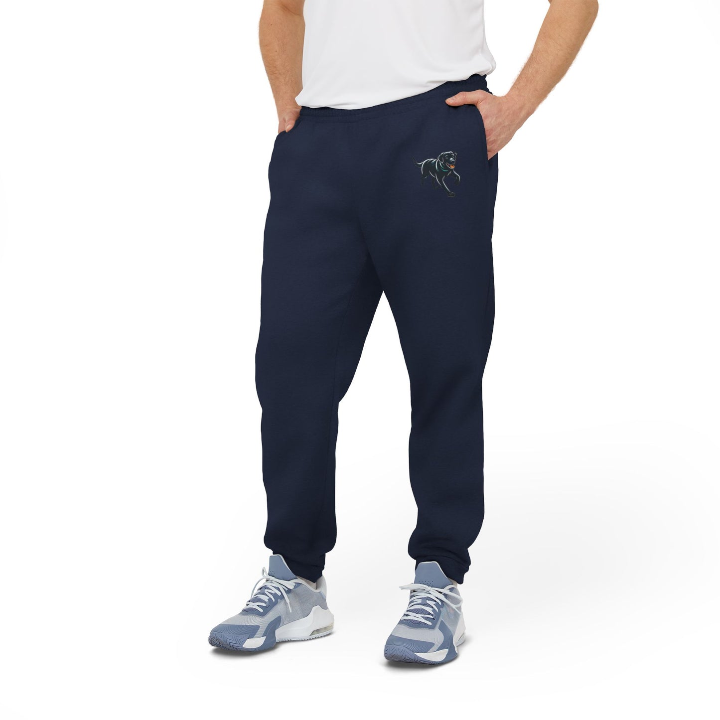 Jetty, Black Lab, adidas Unisex Fleece Joggers