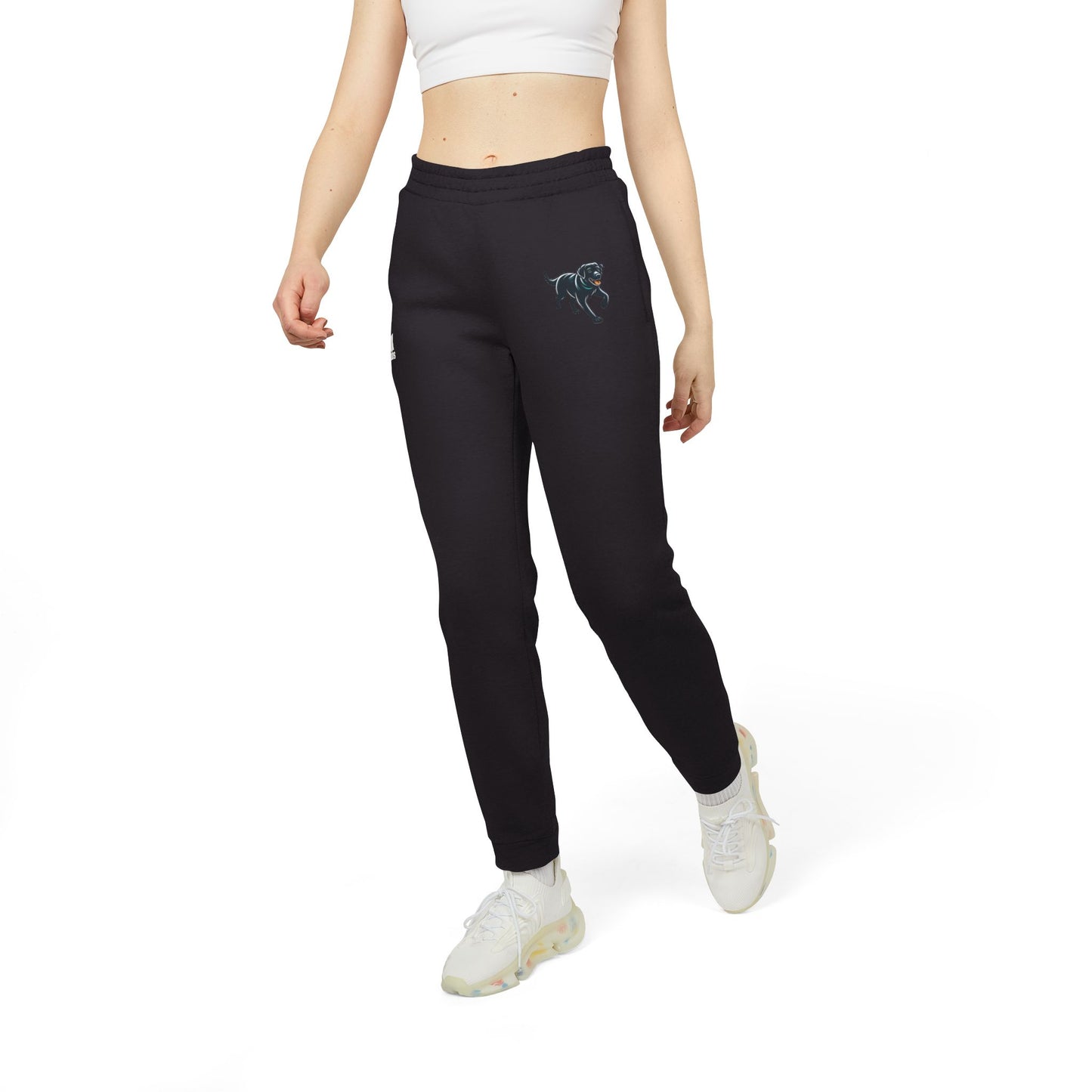 Jetty, Black Lab, adidas Unisex Fleece Joggers