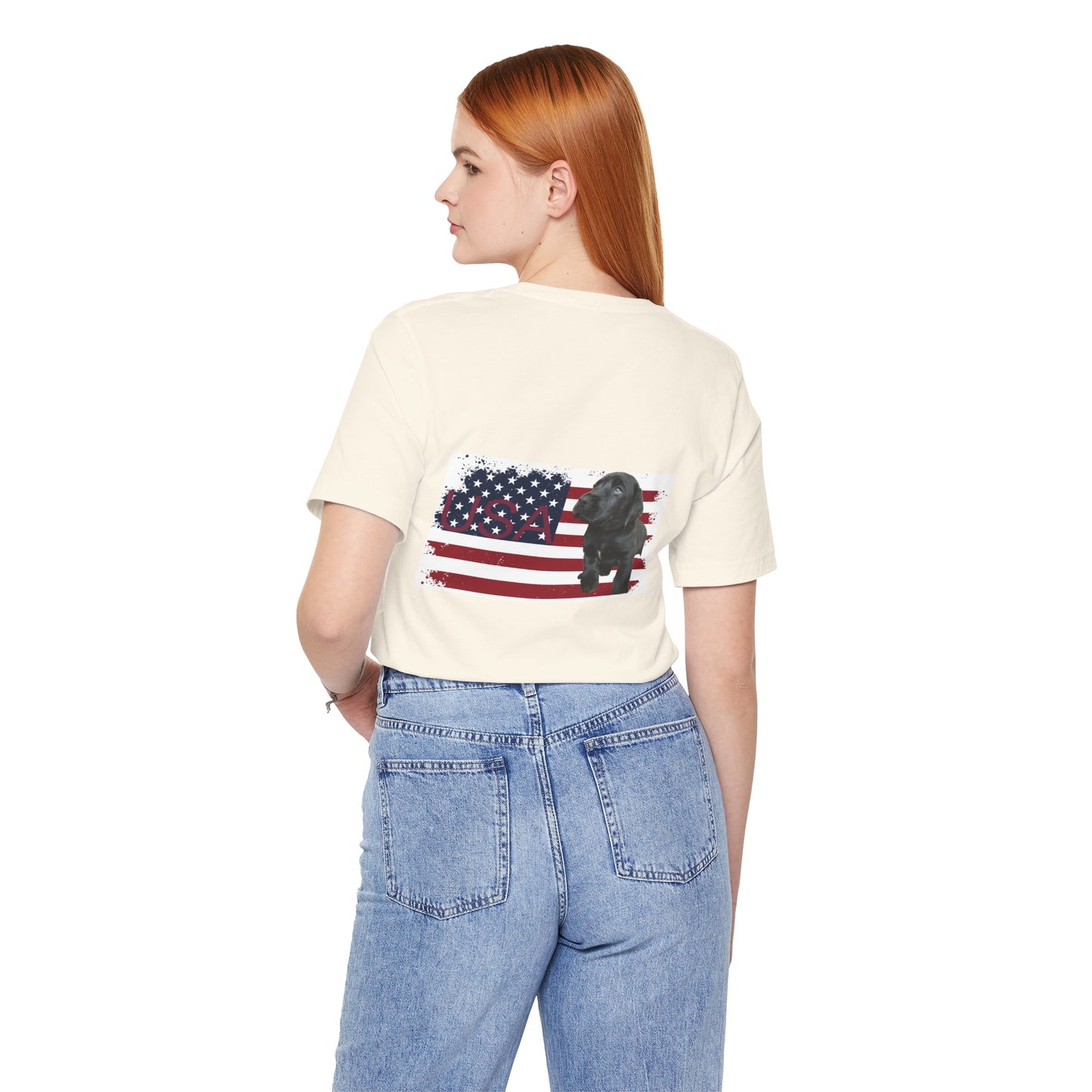 Patriate Forth of July black Lab