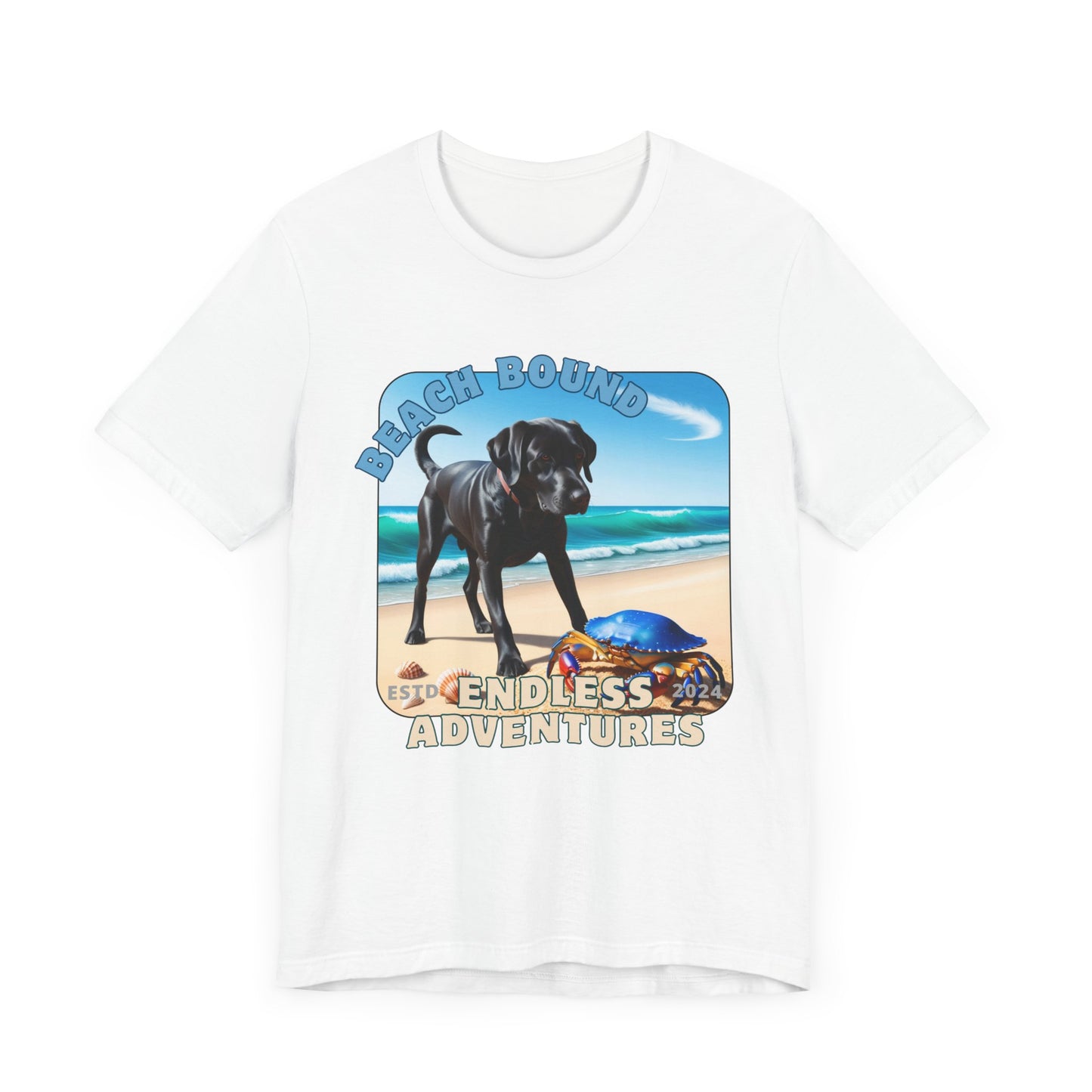 Jetty’s Adventures Crab, Unisex Garment-Dyed T-shirt, #Jettysadventures,
