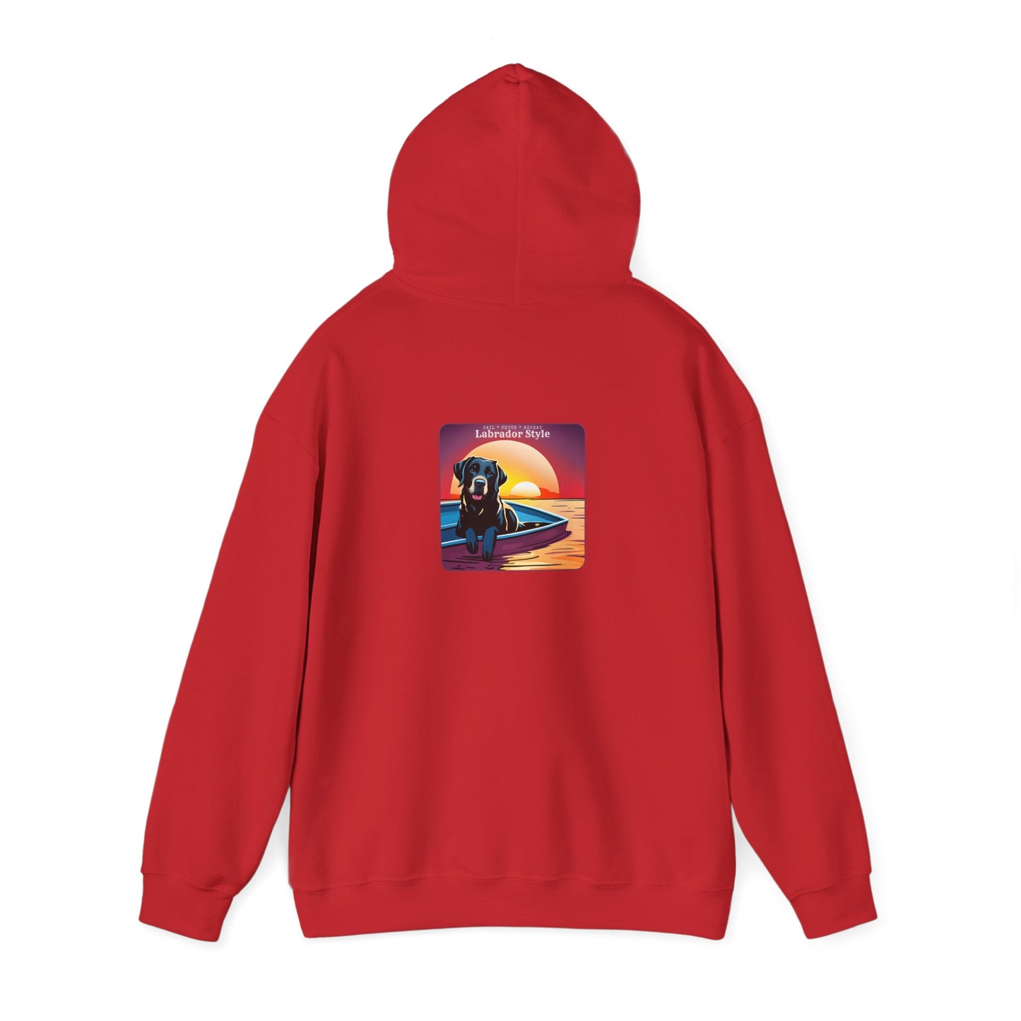Sail Fetch Repeat, Unisex Heavy Blend™ Hooded Sweatshirt