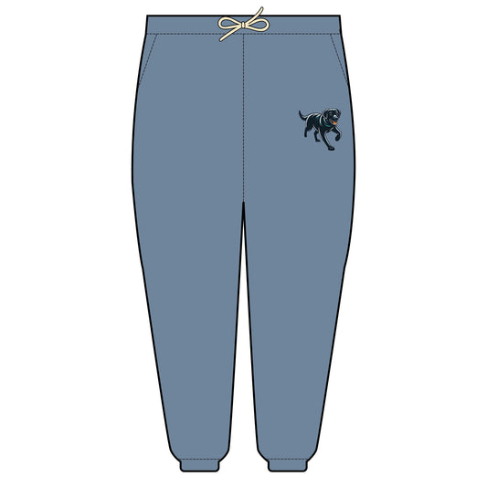 Jetty's Black lab, Unisex Garment-Dyed Lightweight Fleece Sweatpants