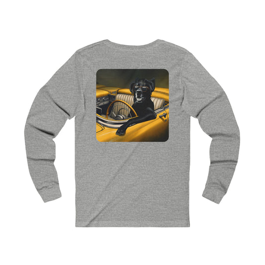 Black Lab Classic, 1950's, Unisex Jersey Long Sleeve Tee