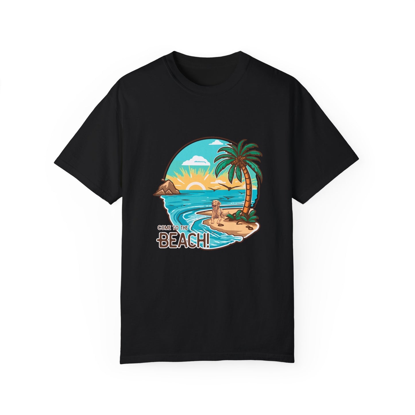 Golden, Come to the beach