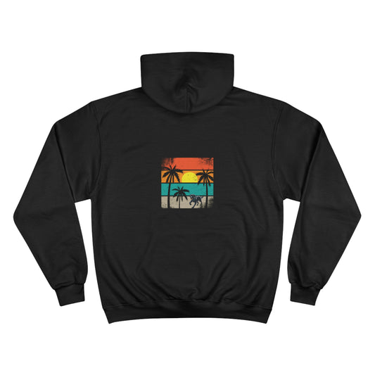 Jetty Sunset, Champion Hoodie