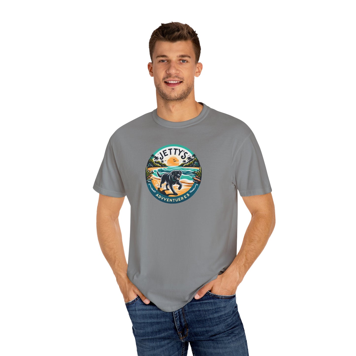 Jetty’s Adventures, Unisex Garment-Dyed T-shirt, #Jettysadventures, #bigdog,