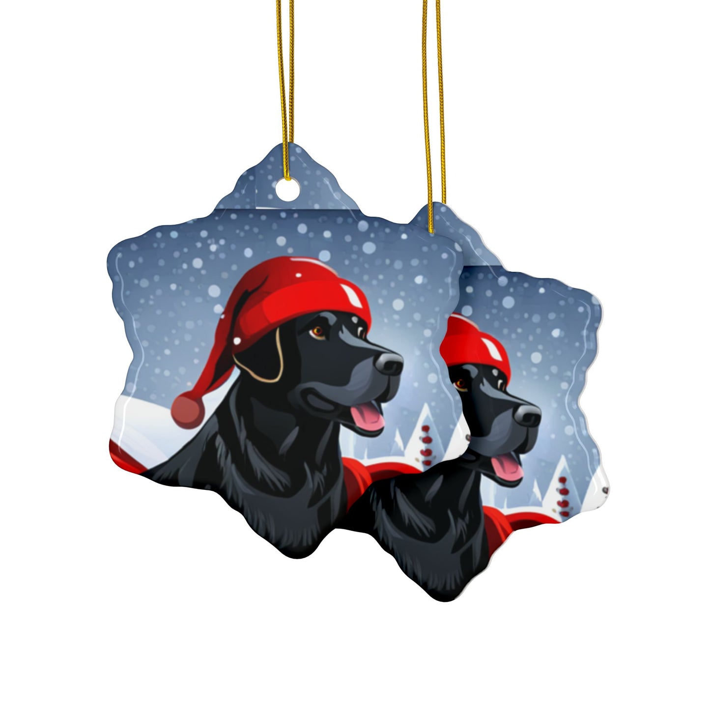 Black Labrador Christmas joyful, Christmas dog,  joyful Christmas