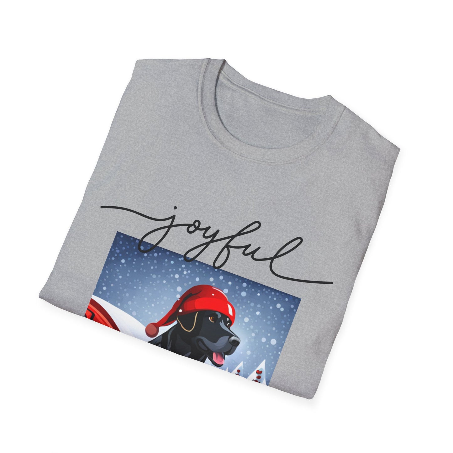 Black Labrador Christmas joyful, Christmas dog,  joyful Christmas