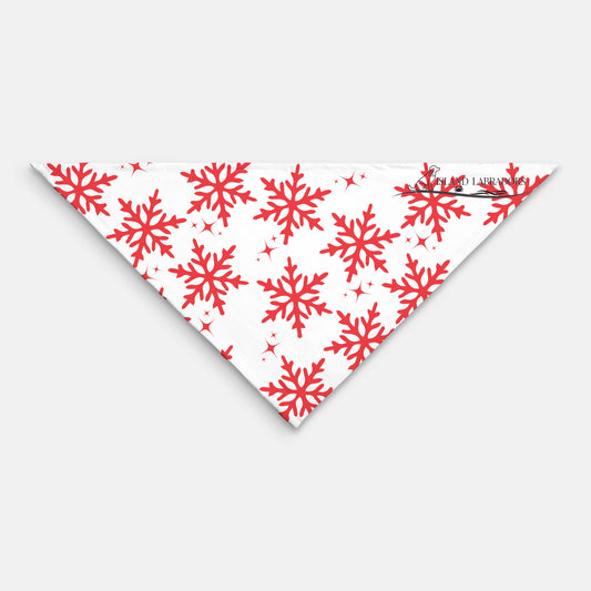 Snowflake Pet Bandana