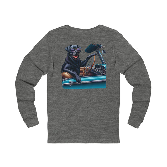 Black Lab Classic, 1950's, Unisex Jersey Long Sleeve Tee