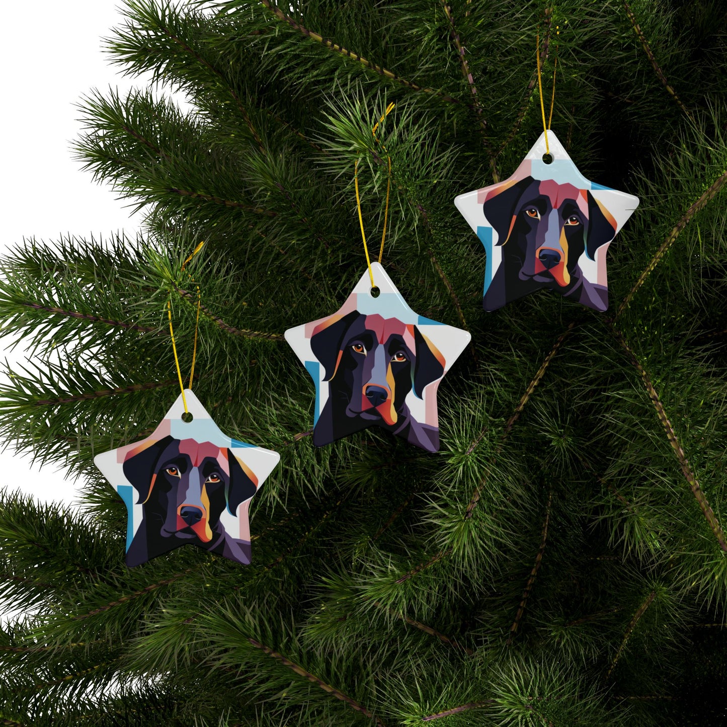 Labrador Christmas joyful, Christmas dog,  joyful Christmas