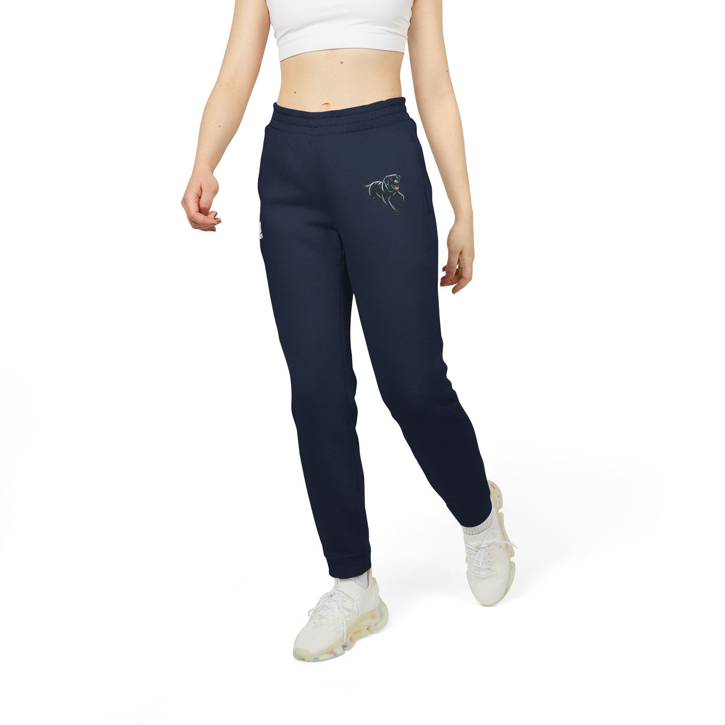 Jetty, Black Lab, adidas Unisex Fleece Joggers