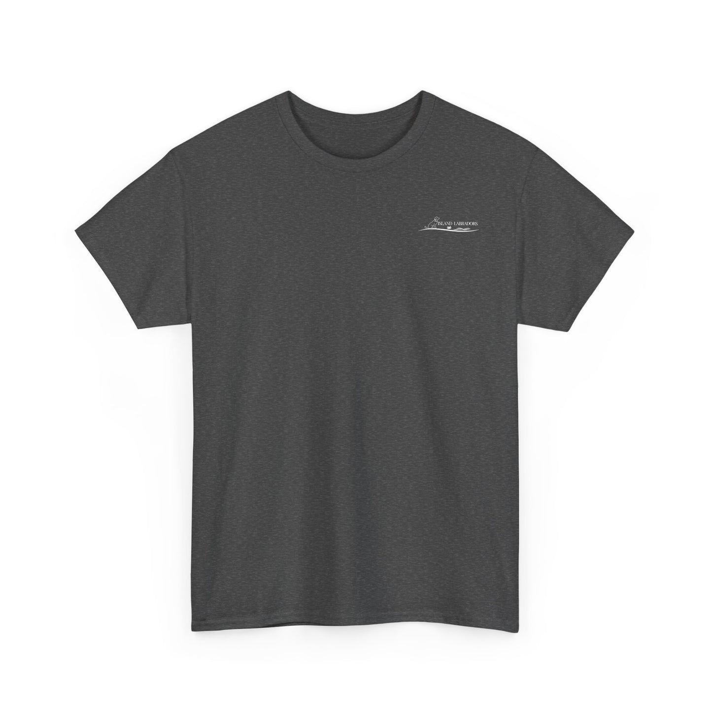 Coastie Black Lab Flag Unisex Heavy Cotton Tee