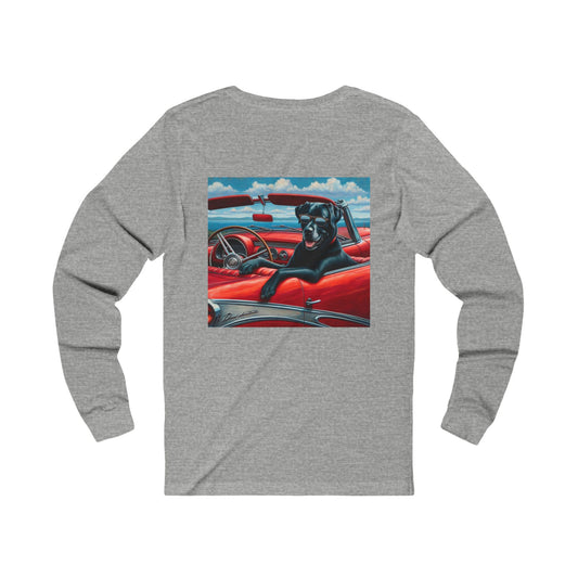 Black Lab Classic, 1950's, Unisex Jersey Long Sleeve Tee