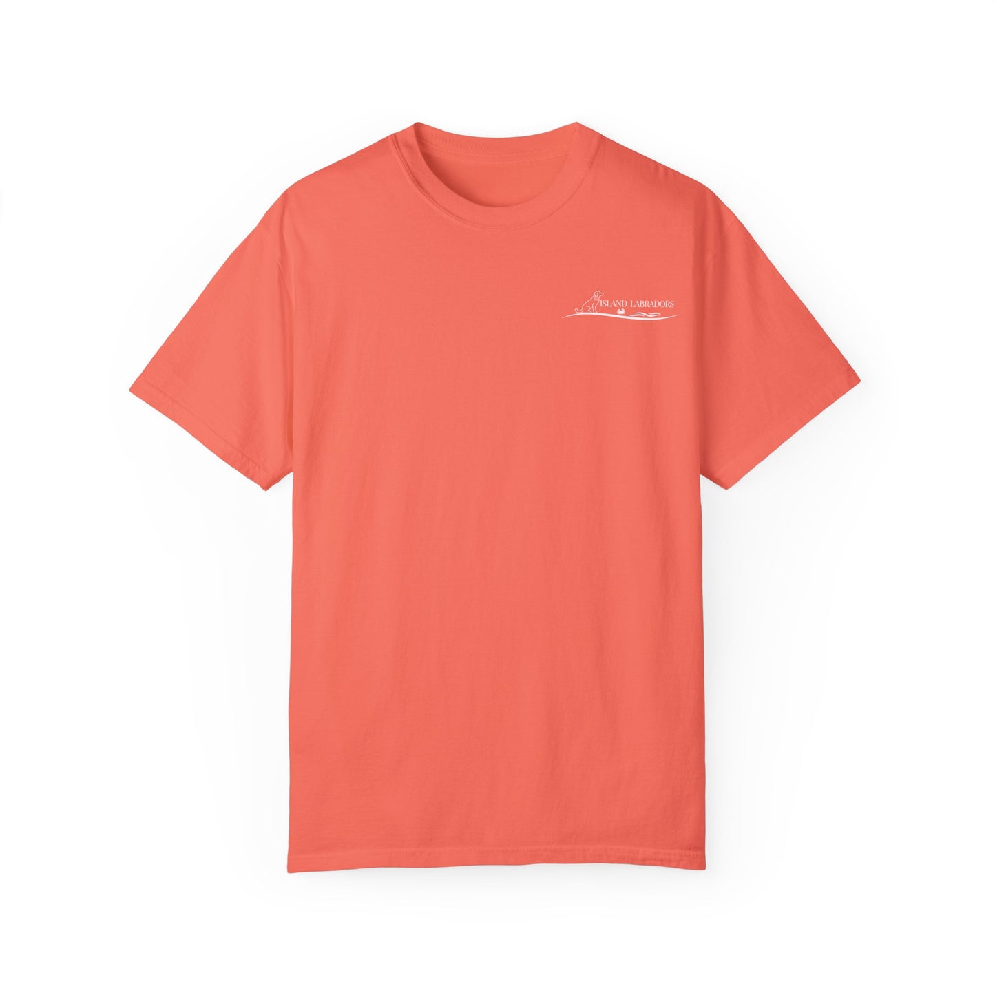 English Labrador print, Unisex Garment-Dyed T-shirt