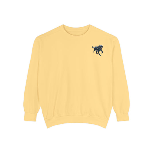 Jetty's, Black Lab, Unisex Garment-Dyed Sweatshirt