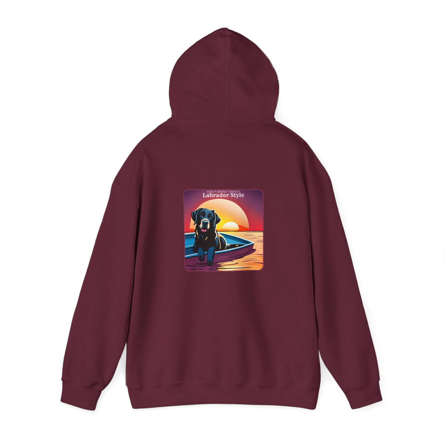 Sail Fetch Repeat, Unisex Heavy Blend™ Hooded Sweatshirt