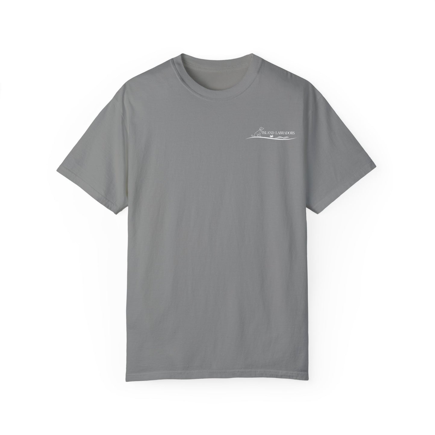 English Labrador print, Unisex Garment-Dyed T-shirt