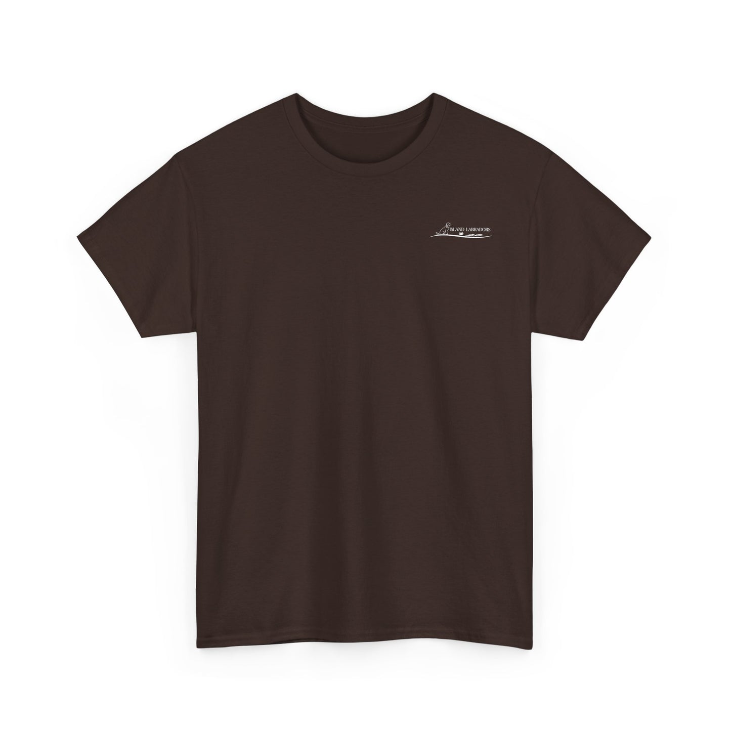 Coastie Black Lab Flag Unisex Heavy Cotton Tee