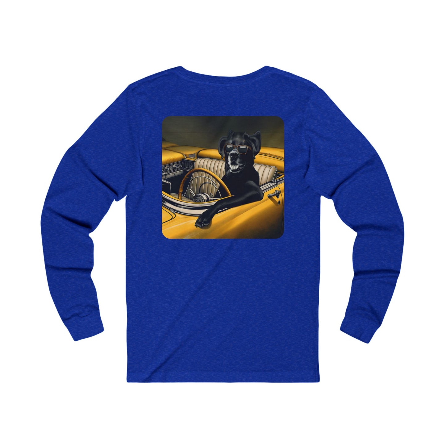 Black Lab Classic, 1950's, Unisex Jersey Long Sleeve Tee