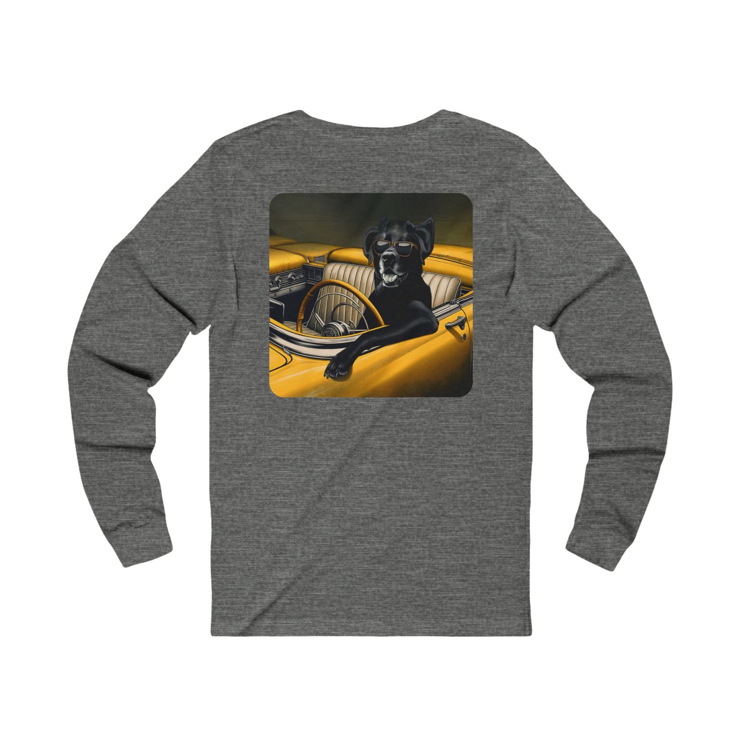 Black Lab Classic, 1950's, Unisex Jersey Long Sleeve Tee