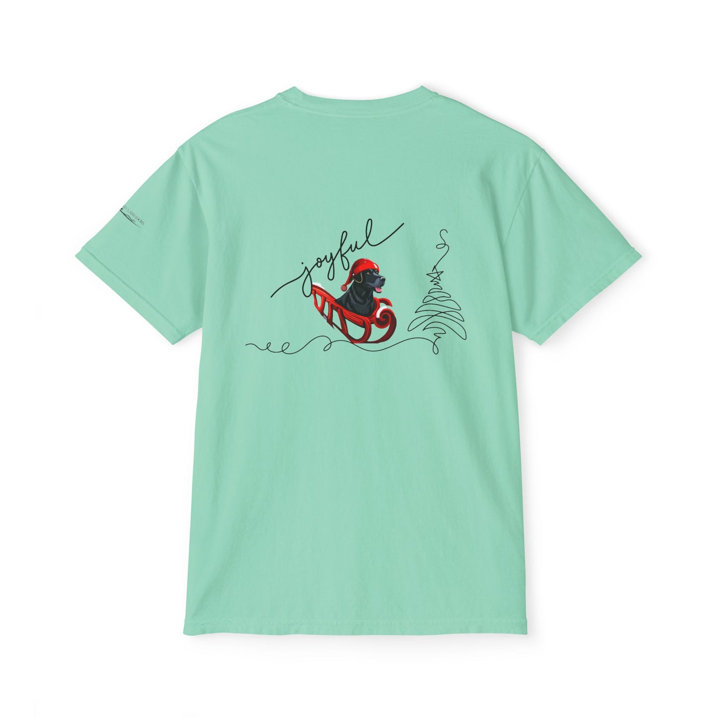 Christmas Island Labradors, Pocket T-Shirt