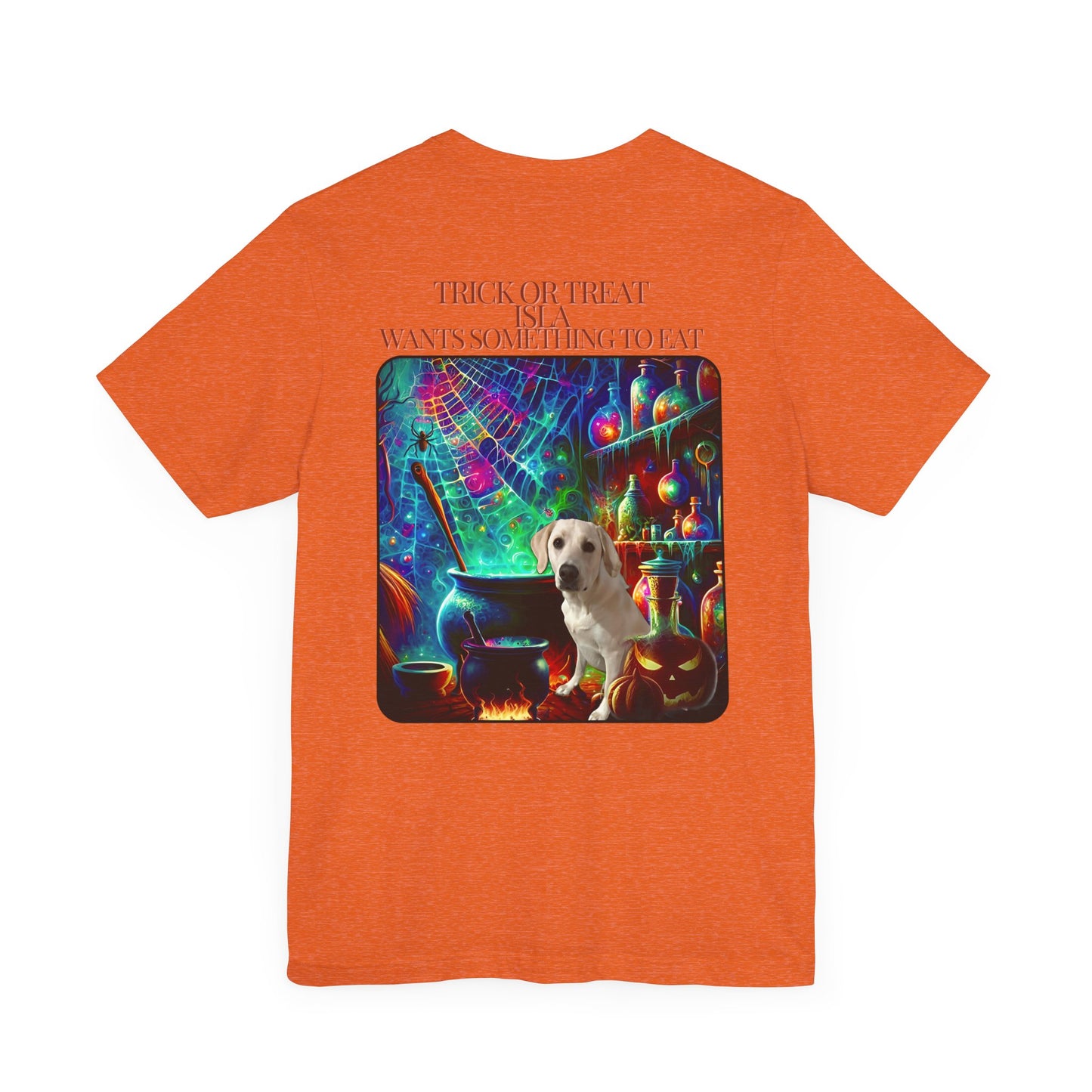 CUSTOMIZE, PERSONALIZE YOUR PETS PICTURE, YOUR PETS NAME, Trick Or Treat, *** Wants something To Eat, *** Halloween