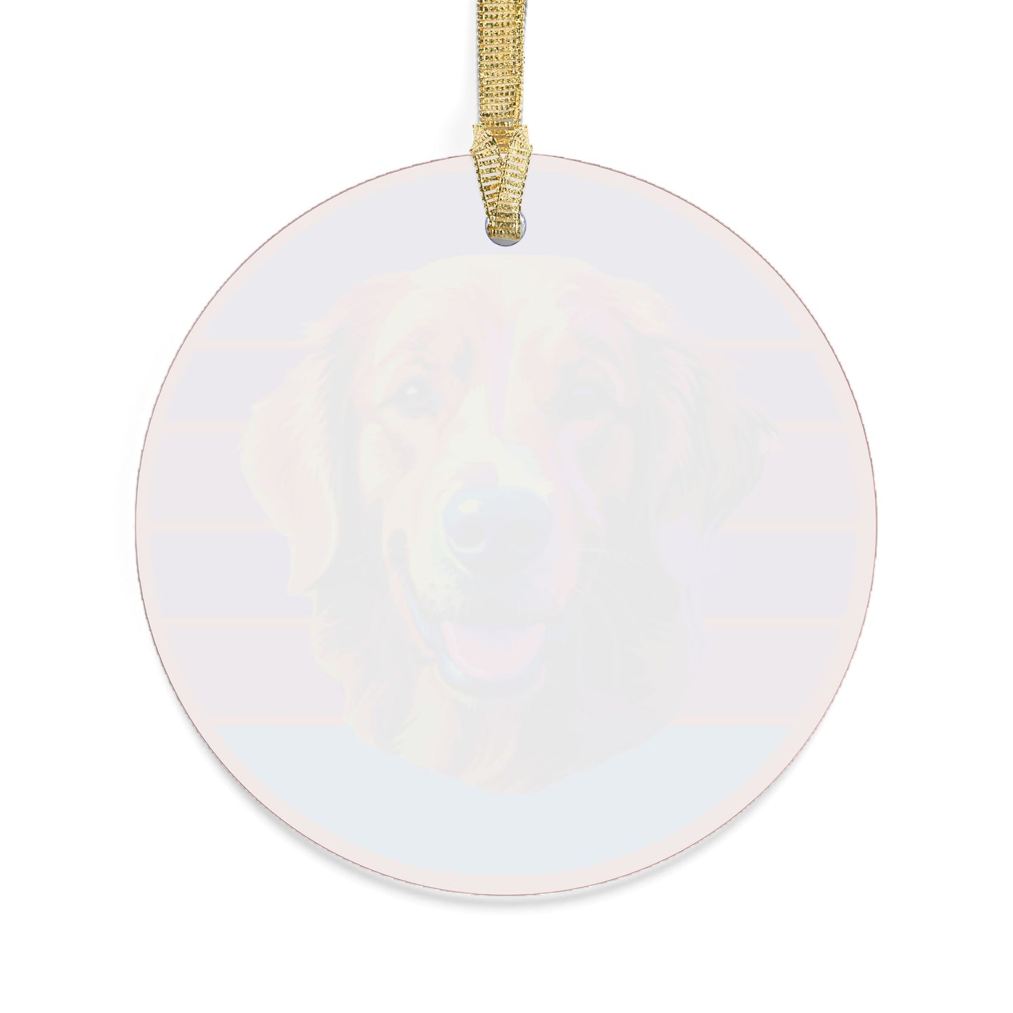 yellow labby, Acrylic Ornaments