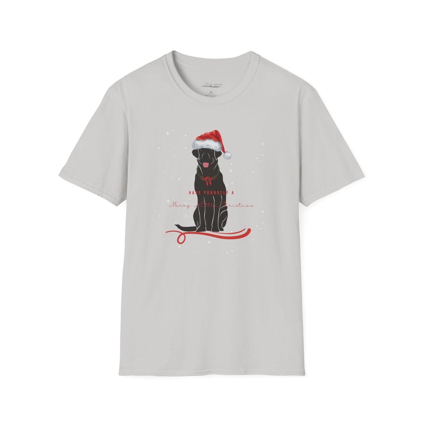 Have Yourself A Merry Little Christmas, black Labrador
