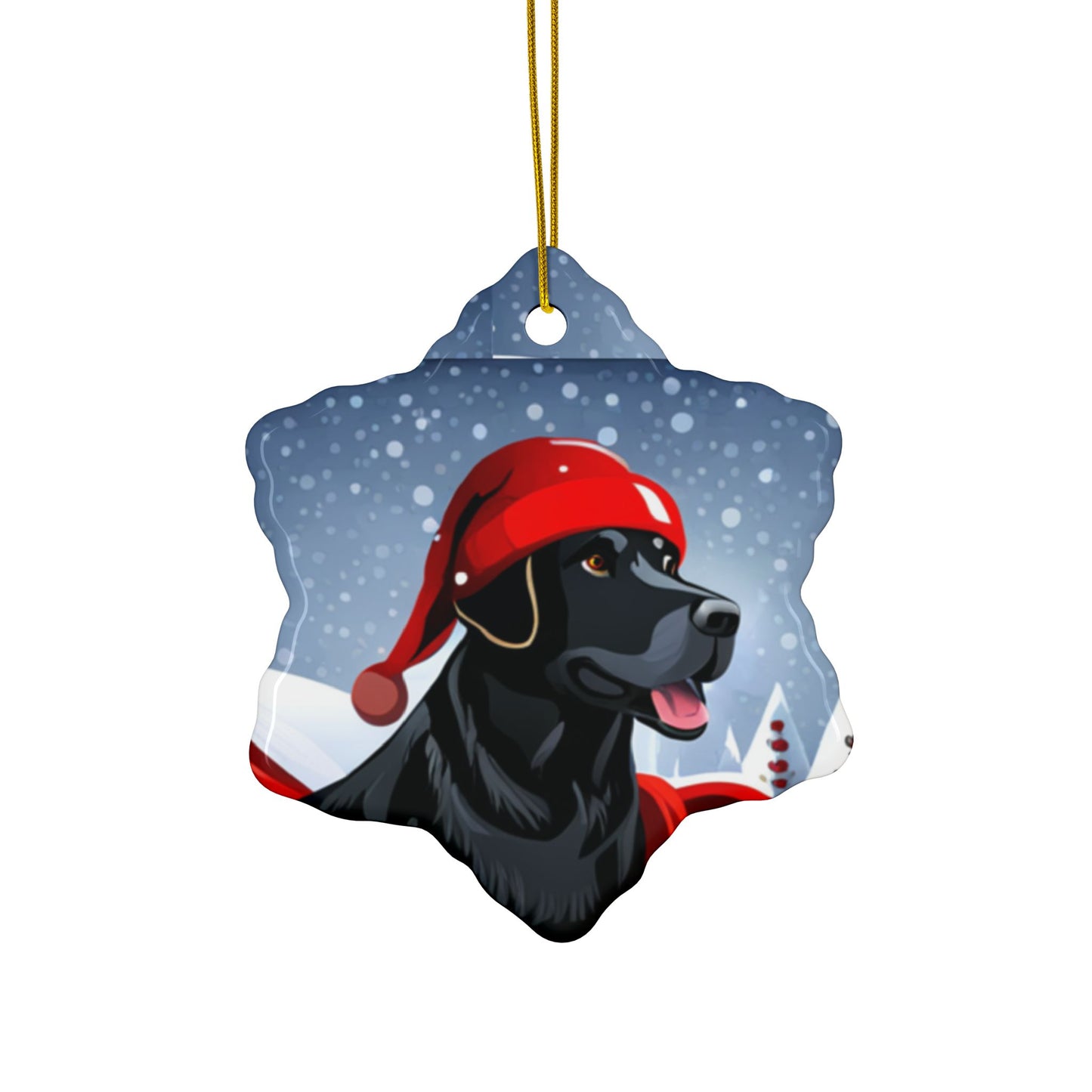 Black Labrador Christmas joyful, Christmas dog,  joyful Christmas