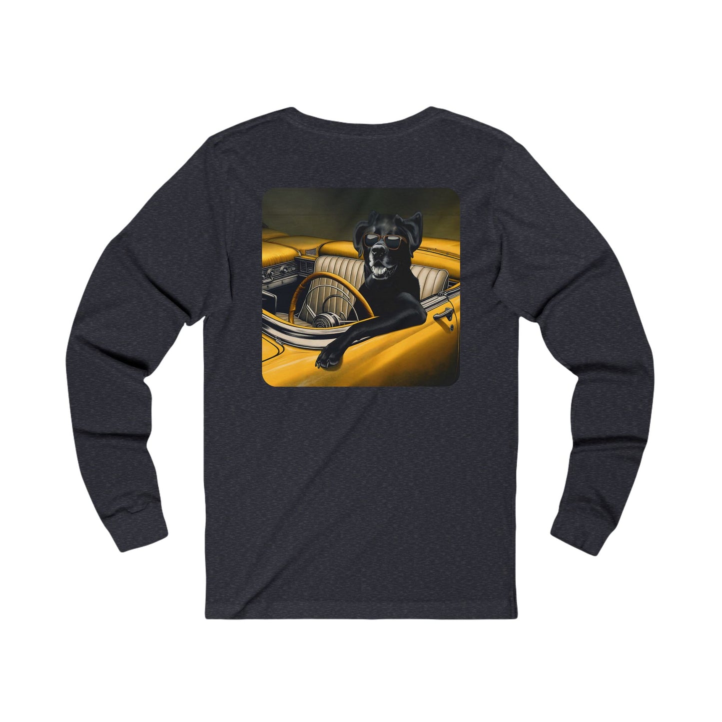 Black Lab Classic, 1950's, Unisex Jersey Long Sleeve Tee