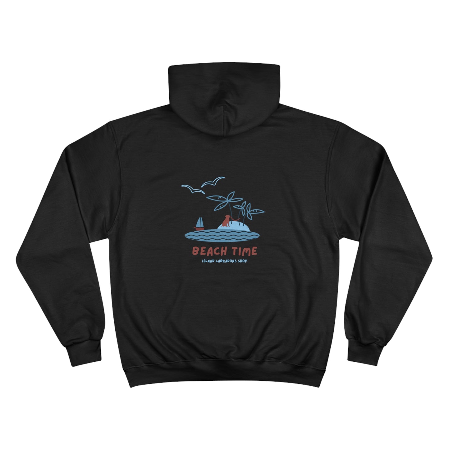 Beach time, Champion Hoodie