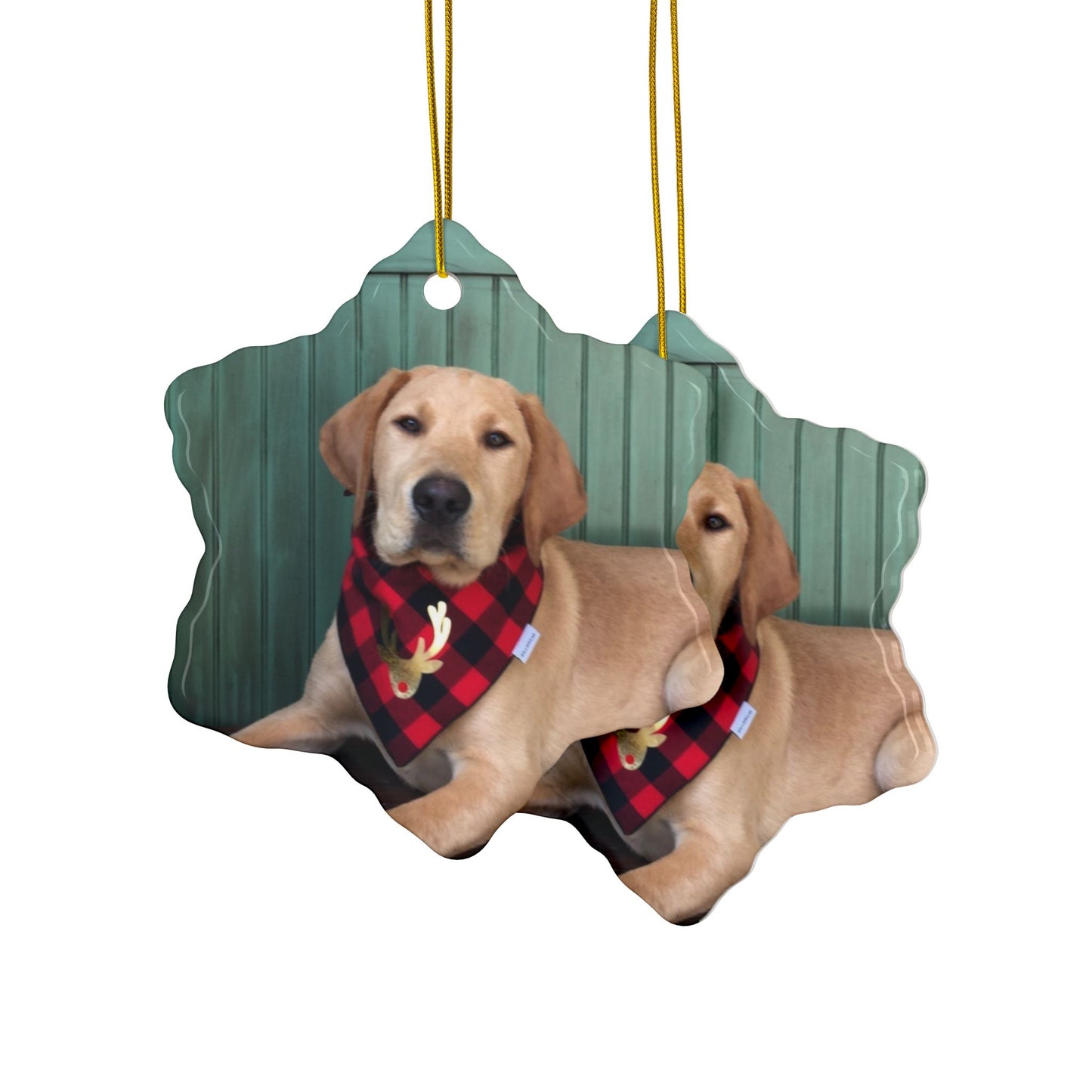 Yellow Labrador Christmas joyful, Christmas dog,  joyful Christmas