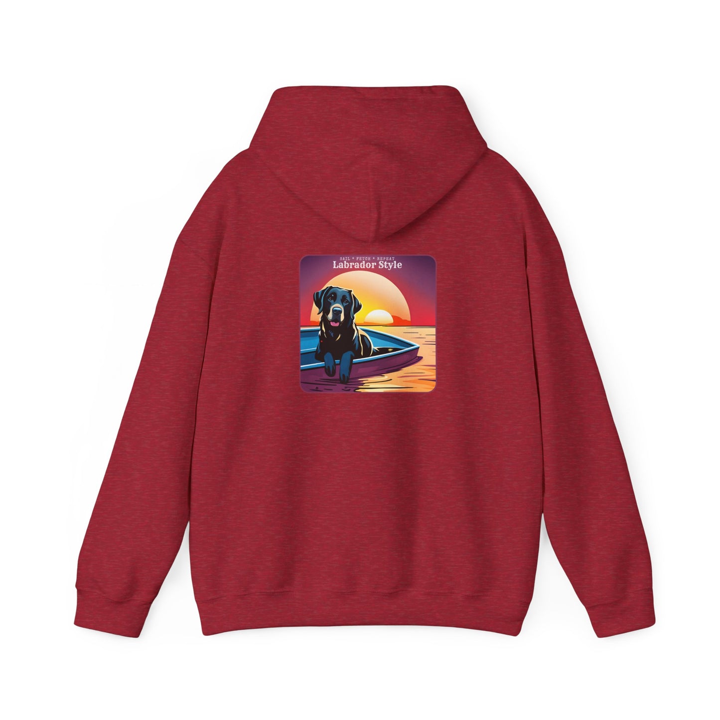Sail Fetch Repeat, Unisex Heavy Blend™ Hooded Sweatshirt