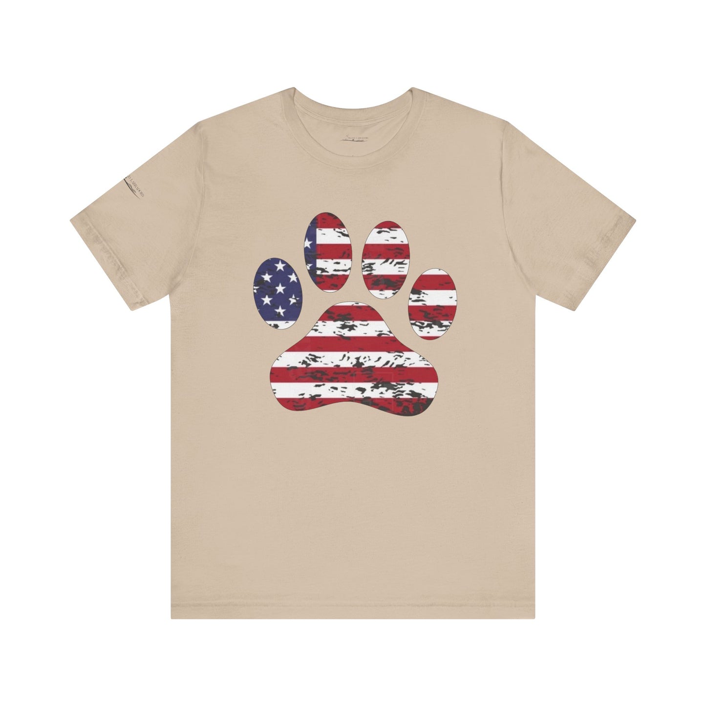 Paw American Flag